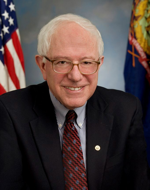 Photo of Senator Bernie Sanders.